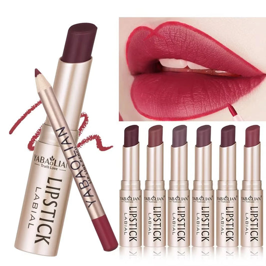 Matte Lipstick & Lip Liner Set