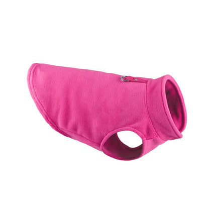 Fleece Dog Vest Jacket