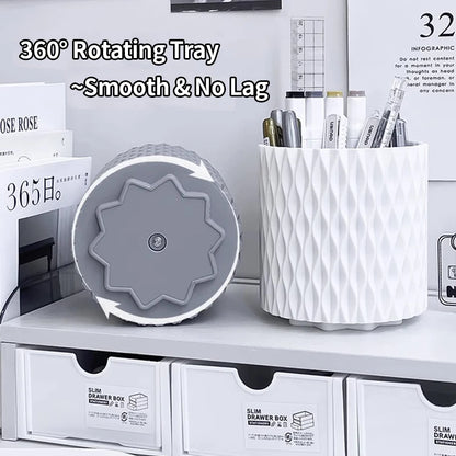 360° Rotating Pen Holder Organizer
