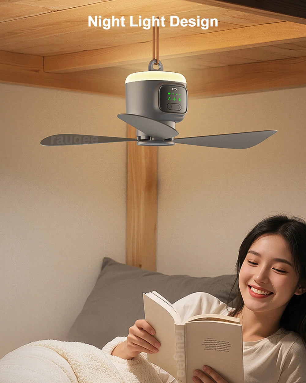 Rechargeable Camping Ceiling Fan