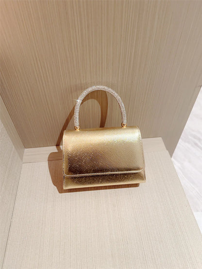 Gold Minaudière Evening Bag