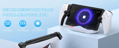 PS Portal Charging Dock Station with RGB Light