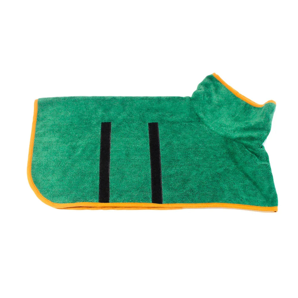 Microfibre Dog Drying Bathrobe Towel