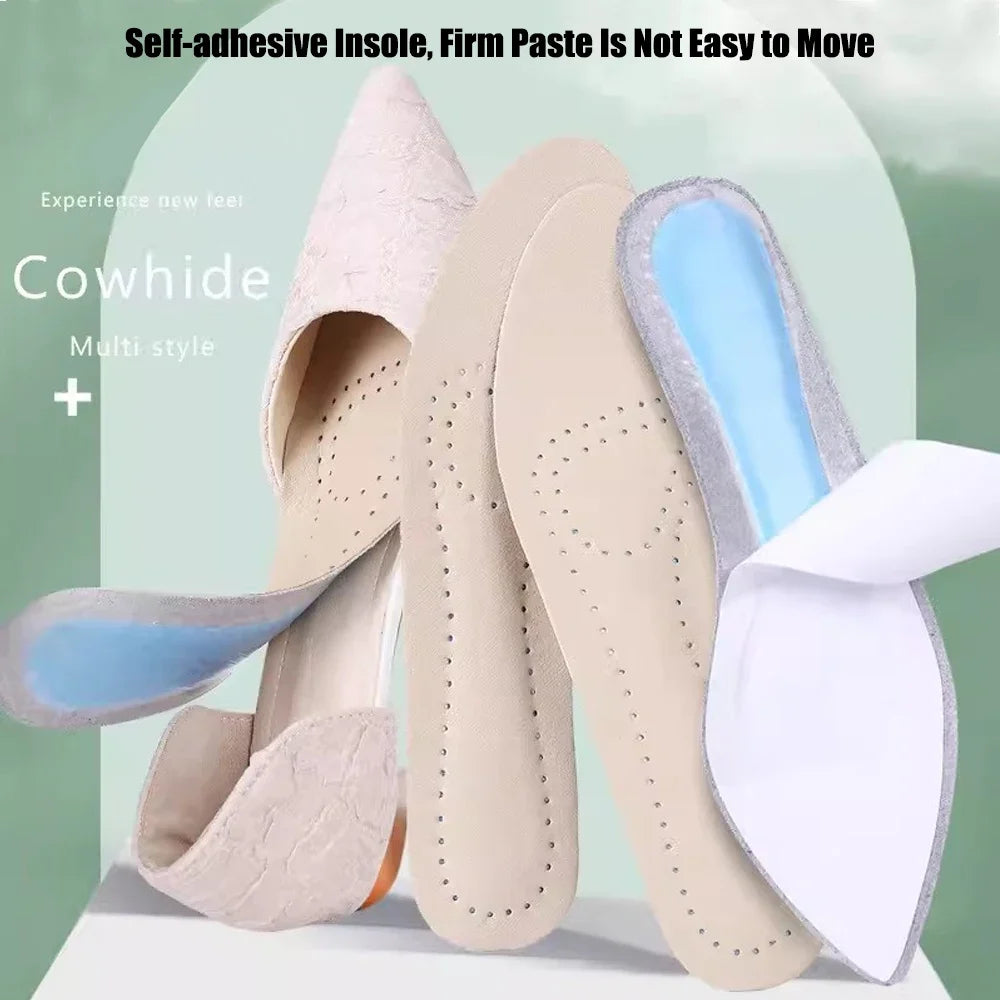 Leather High Heel Insoles
