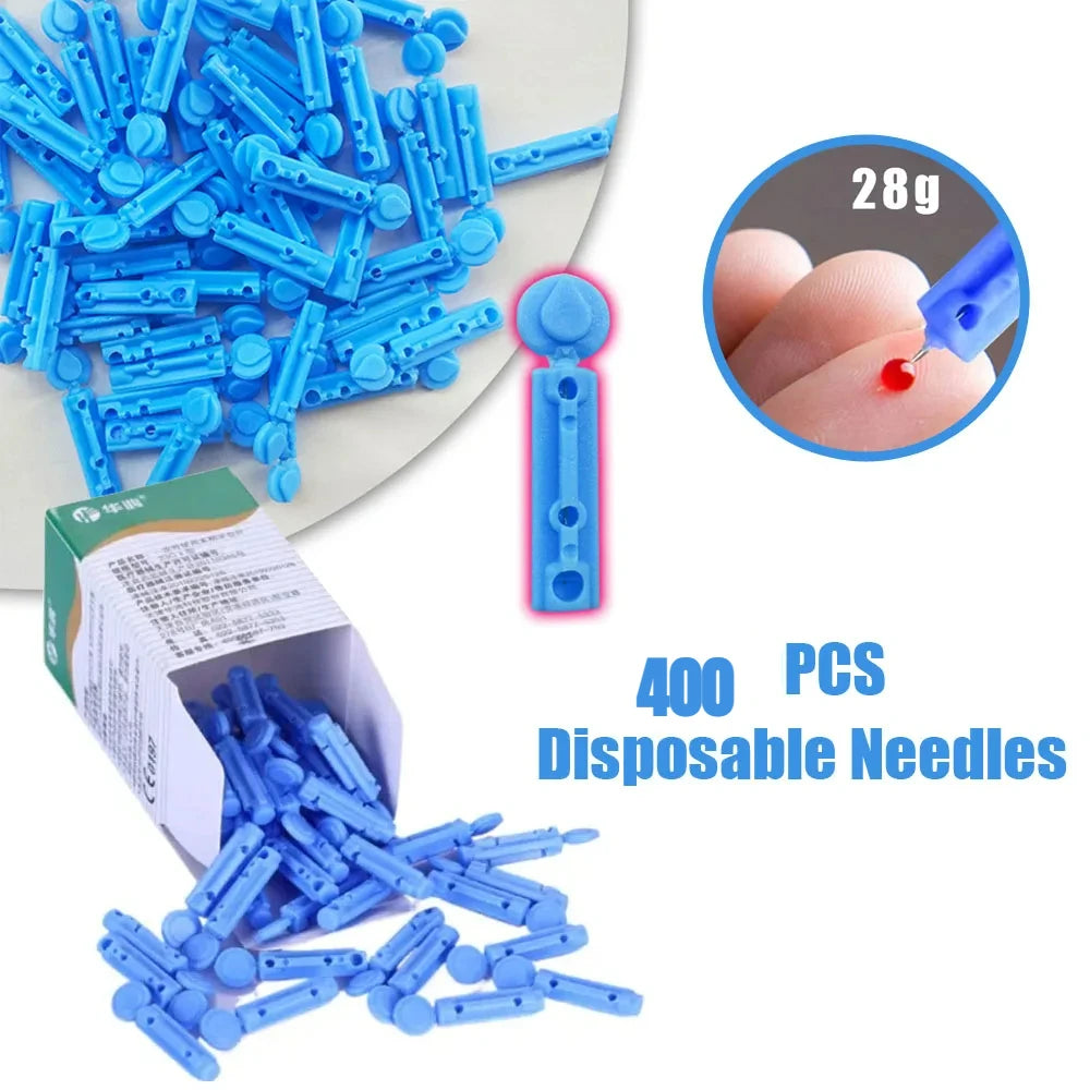 400Pcs 28G Disposable Blood Lancets