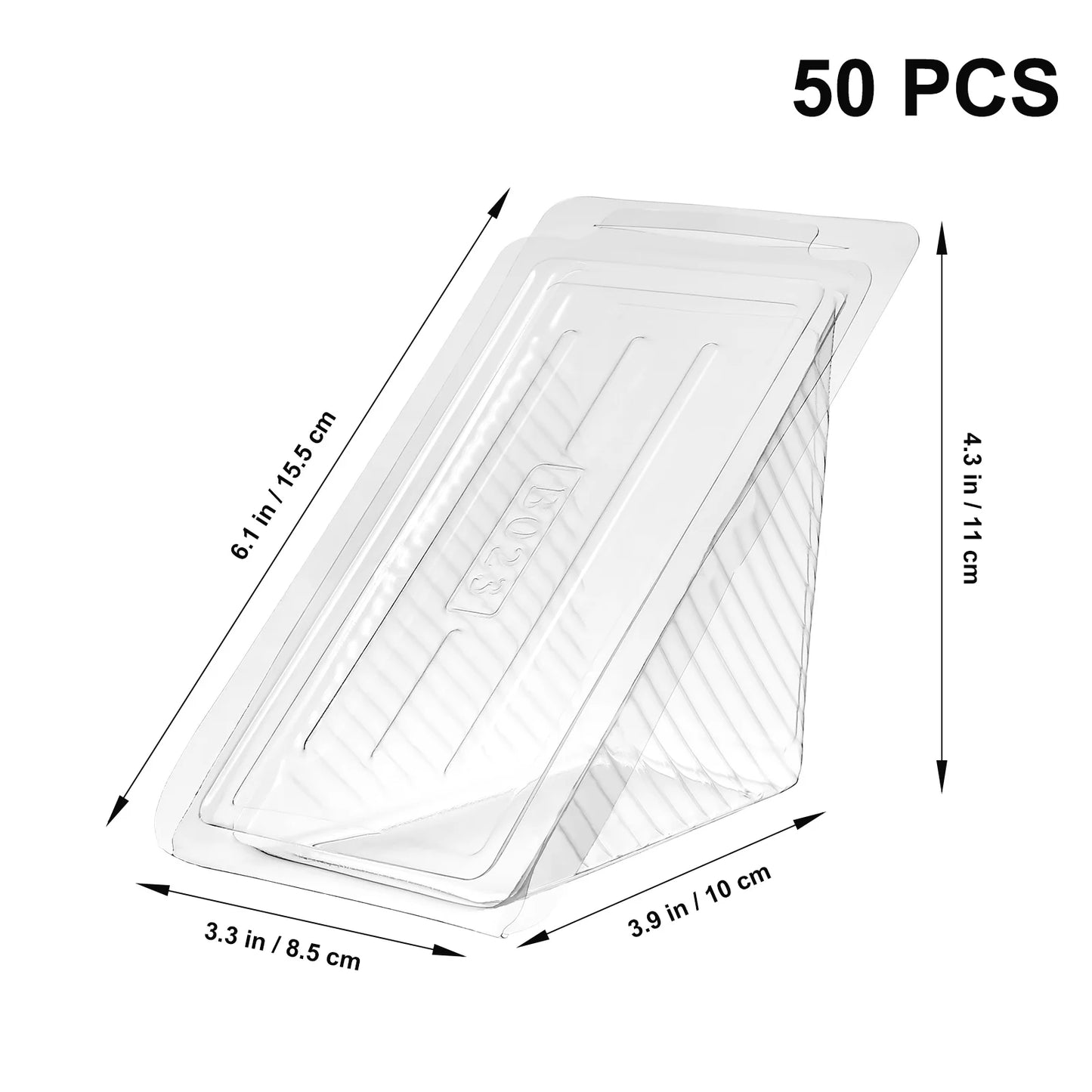 Disposable Triangle Sandwich Packing Boxes