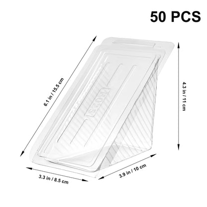 Disposable Triangle Sandwich Packing Boxes
