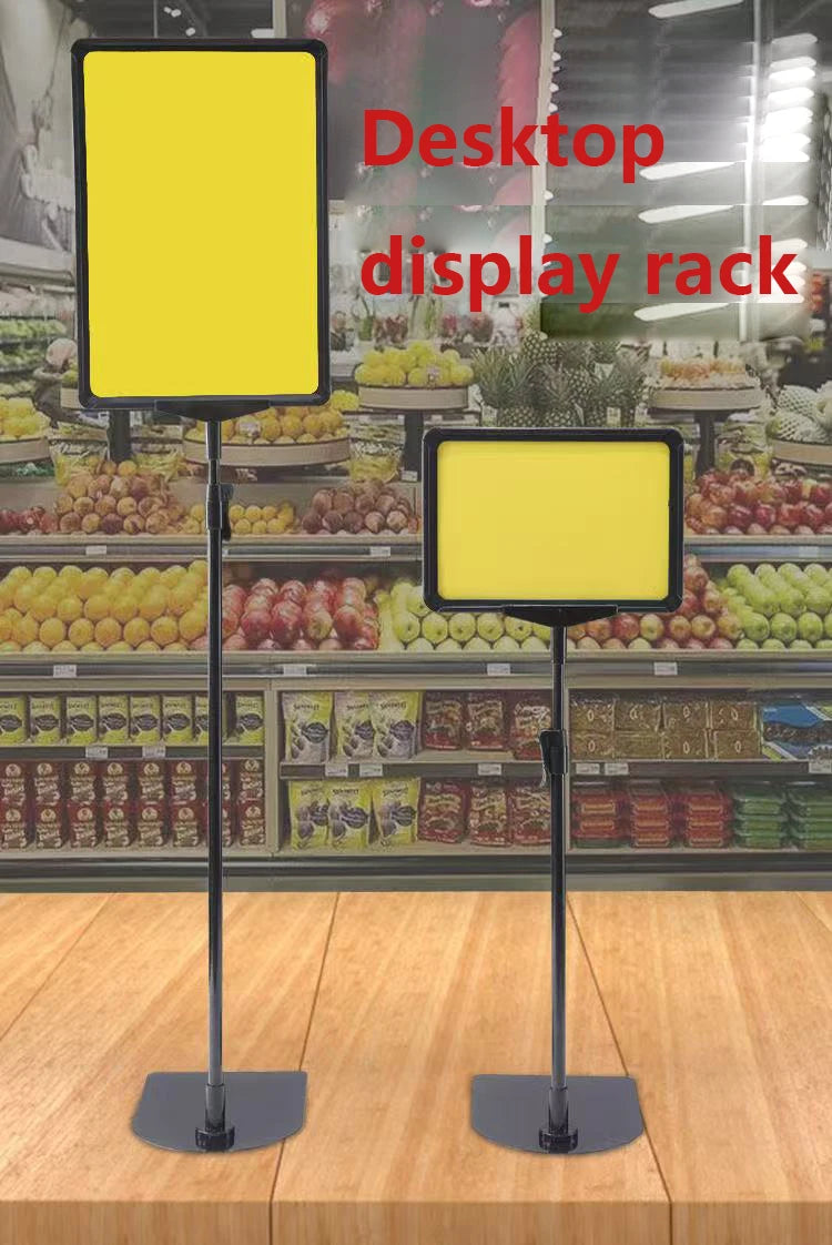 Adjustable Retail Price Display Stand