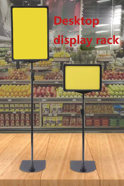 Adjustable Retail Price Display Stand