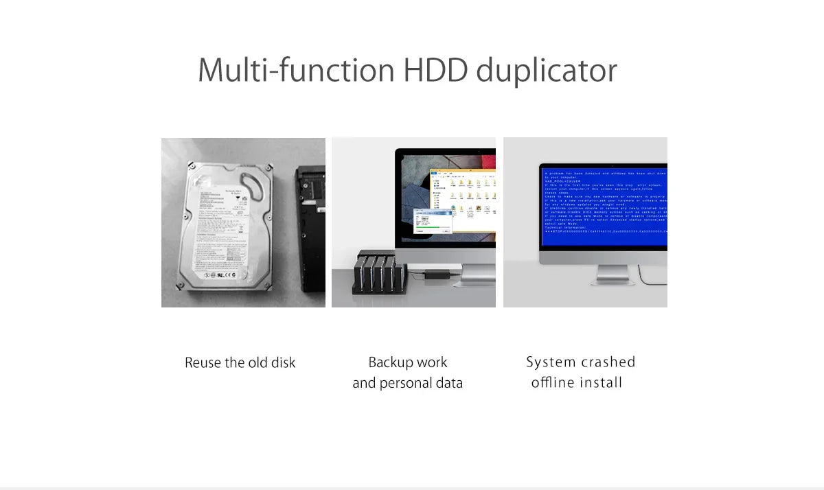 ORICO 5-Bay USB 3.0 HDD & SSD Docking Station