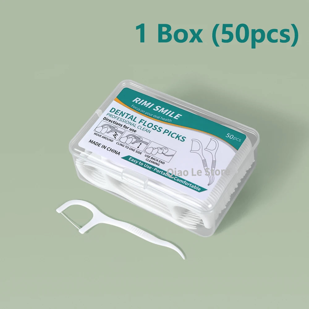 Portable Disposable Dental Floss Picks