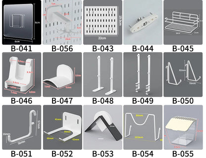 Desktop Pegboard Organizer Panel