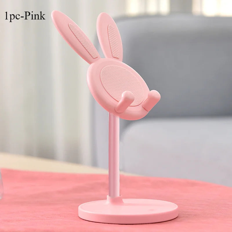 Cute Rabbit Adjustable Phone & Tablet Stand