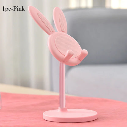 Cute Rabbit Adjustable Phone & Tablet Stand