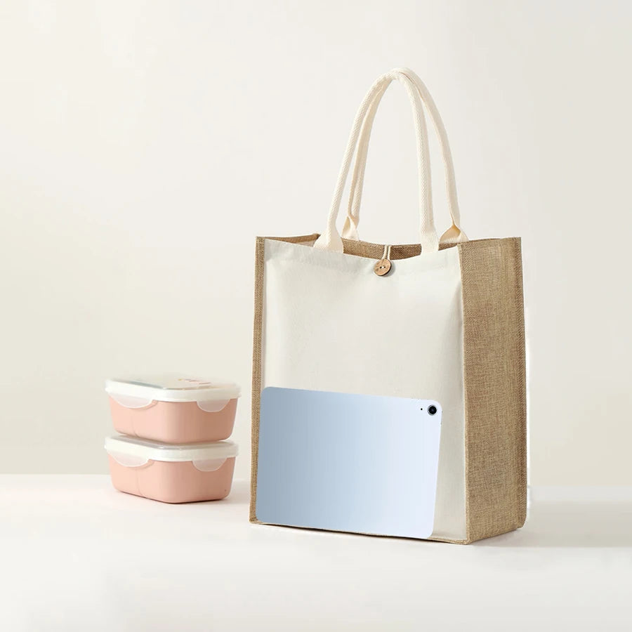 Canvas & Linen Everyday Tote Bag