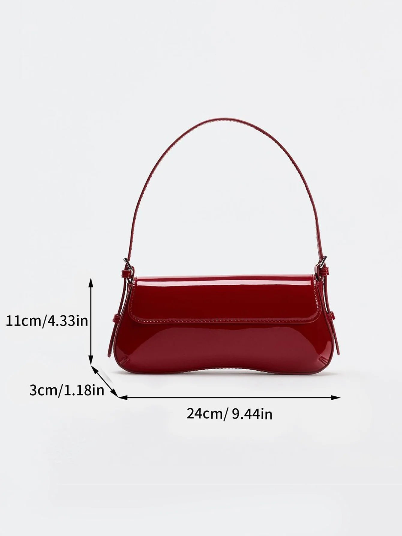 Vintage Baguette Shoulder Bag