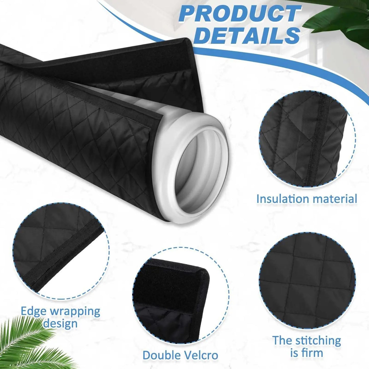 Portable AC Hose Insulation Sleeve