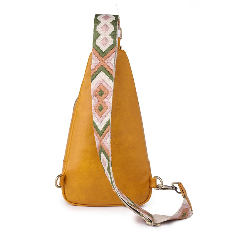 Women’s PU Leather Crossbody Sling Bag