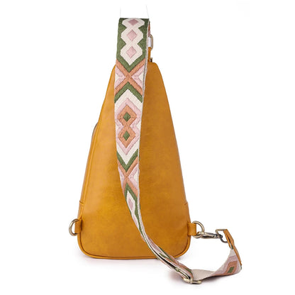 Women’s PU Leather Crossbody Sling Bag