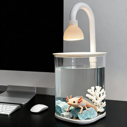 Mini Starter Fish Tank Kit with Light