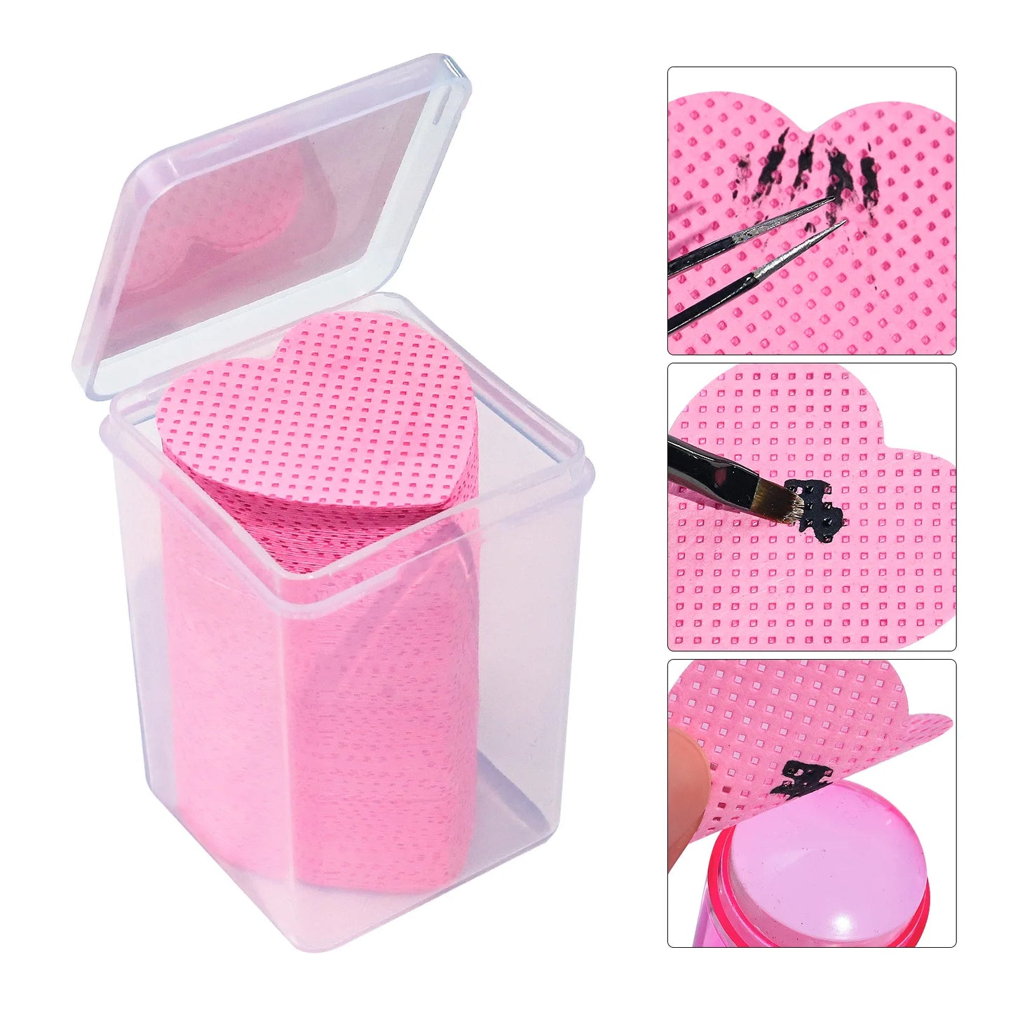Lint-Free Nail Polish Remover Wipes