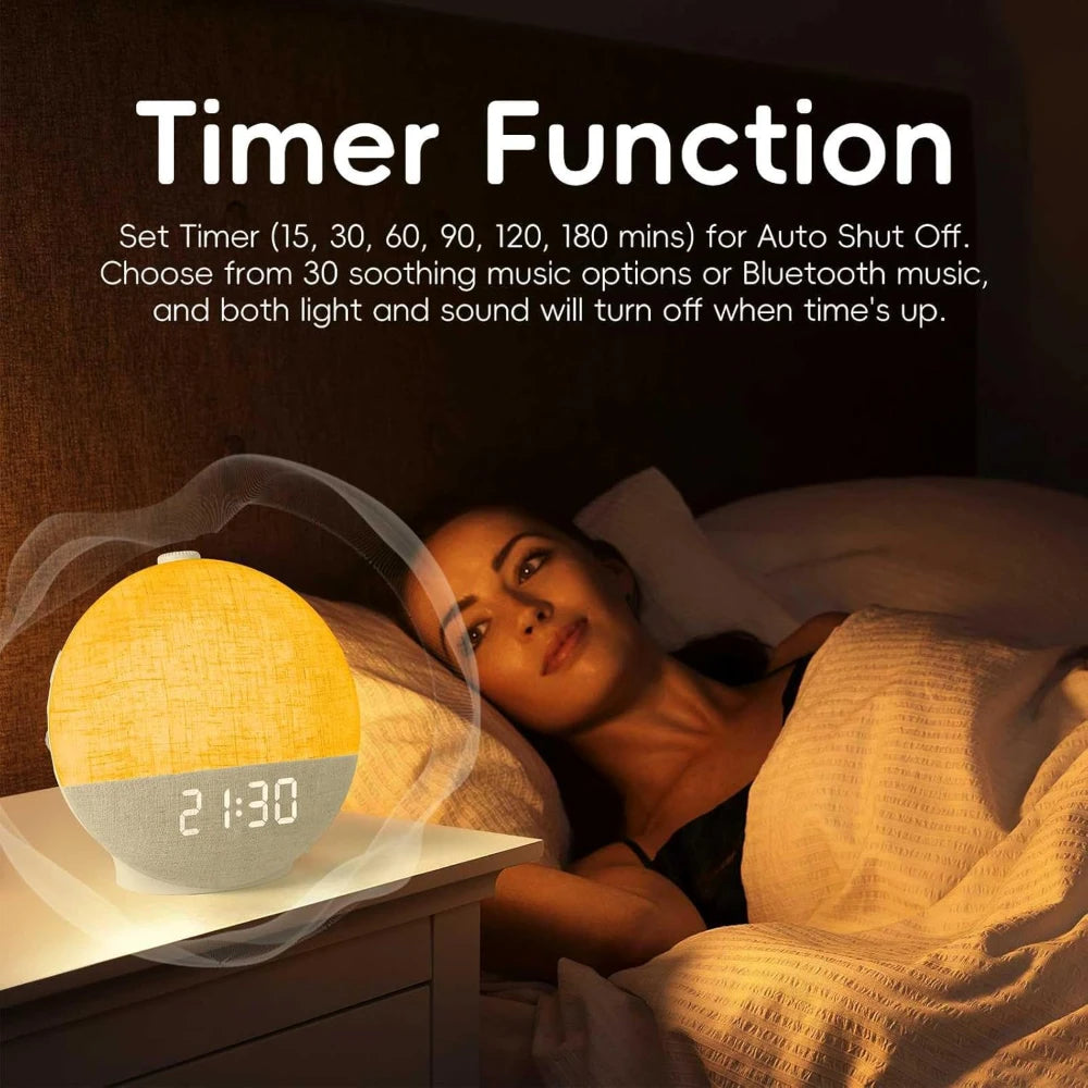Sunrise Wake Up Light Alarm Clock