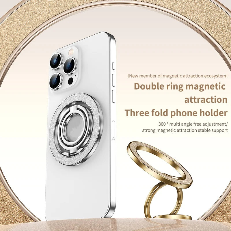 Magnetic Folding Phone Ring Holder