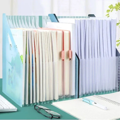 A4 Expanding File Folder with 13 Pockets