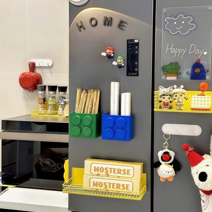 Magnetic Building Block Storage Box