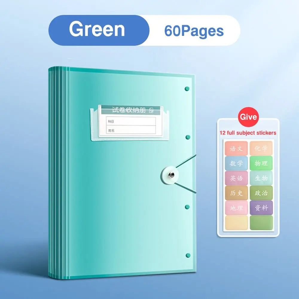 A3 Large Capacity File Folder