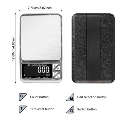 Pocket Digital Precision Kitchen Scale