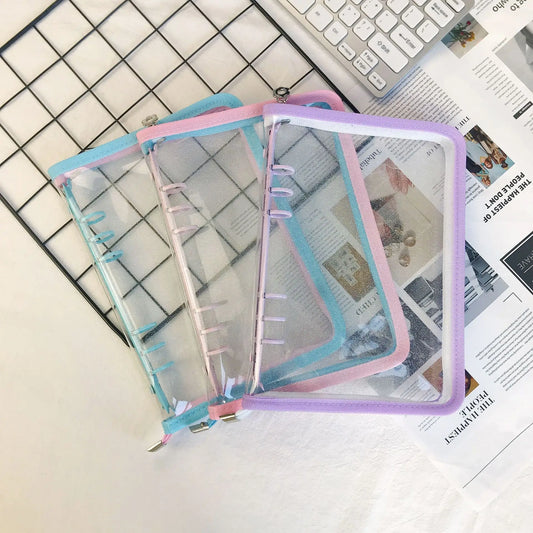 Transparent A5 Ring Binder Organizer