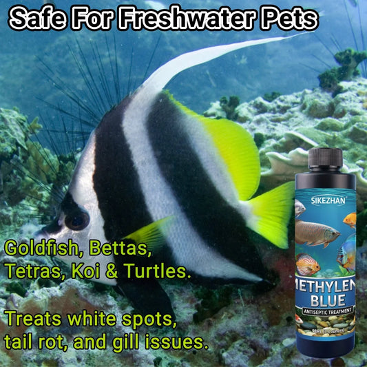 Aquarium Methylene Blue Water Conditioner for Freshwater Fish & Turtles