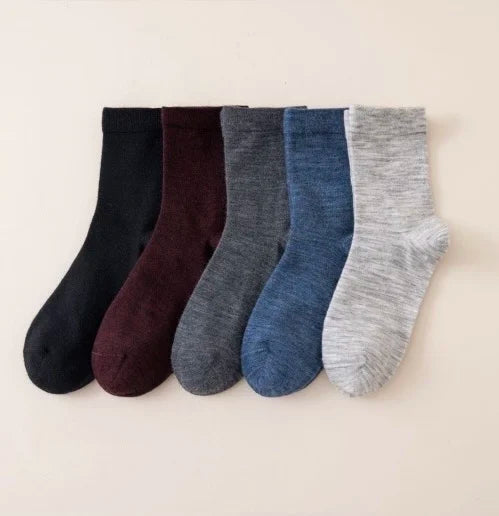 Merino Wool Socks – Lightweight Breathable Warm Mid-Calf Dress Socks
