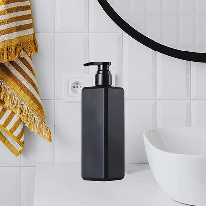 500ml Black Plastic Soap Dispenser