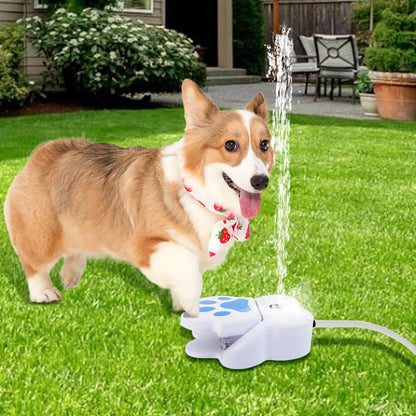 Paw Activated Outdoor Dog Water Fountain