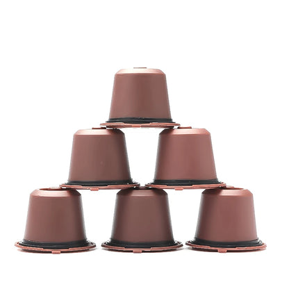 Refillable Nespresso-Compatible Coffee Pods with Reusable Filters & Accessories