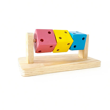 Wooden Hamster Magic Cube Chew Toy