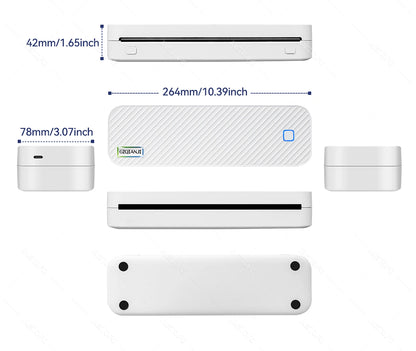 Portable A4 Bluetooth Thermal Printer