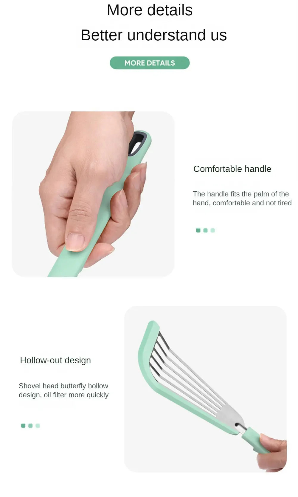 Silicone Fish Turner Spatula