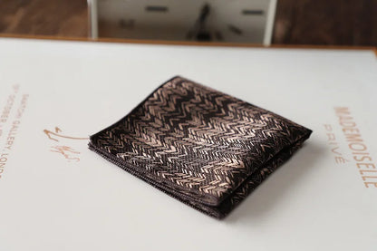 Korean Retro Geometric Pocket Square