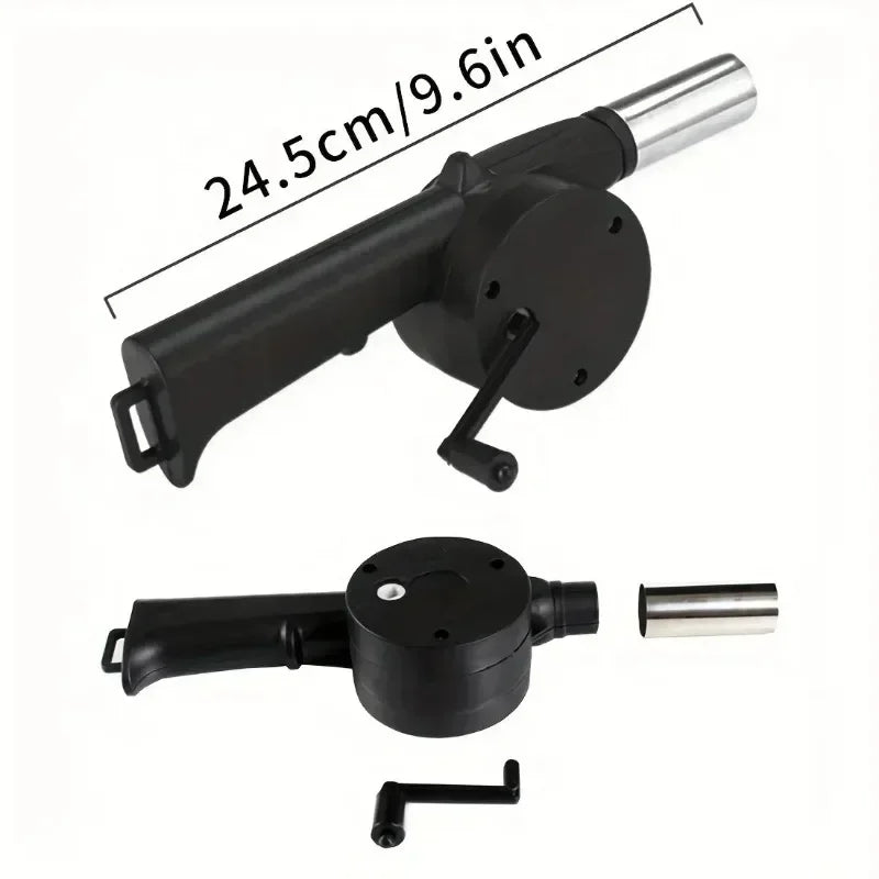 Manual BBQ Fire Starter Air Blower