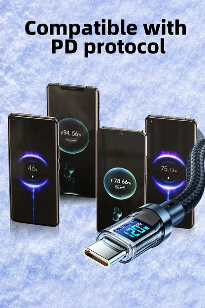 LCD Watt Display Charging Cable