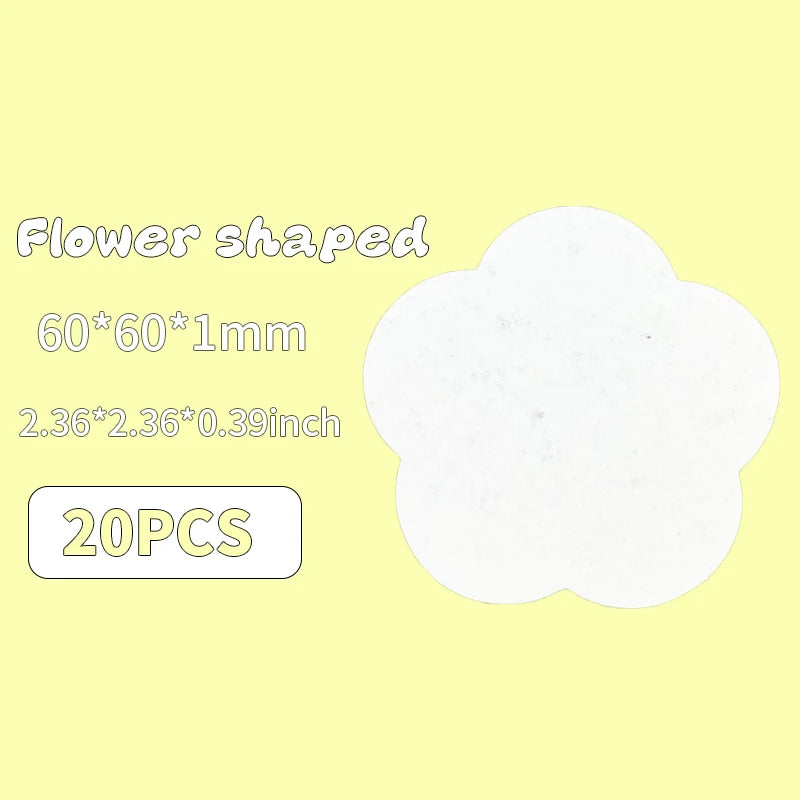 DIY Cotton Pulp Painting Shapes Set