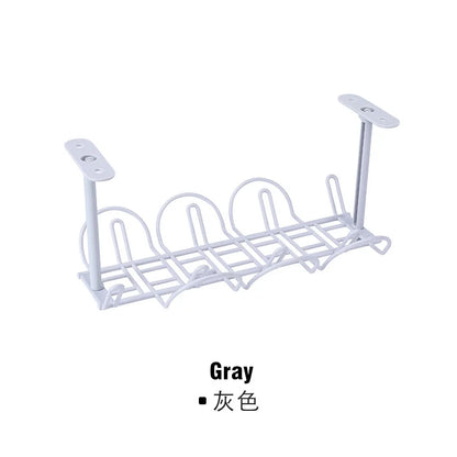 Under Desk Cable Management Tray