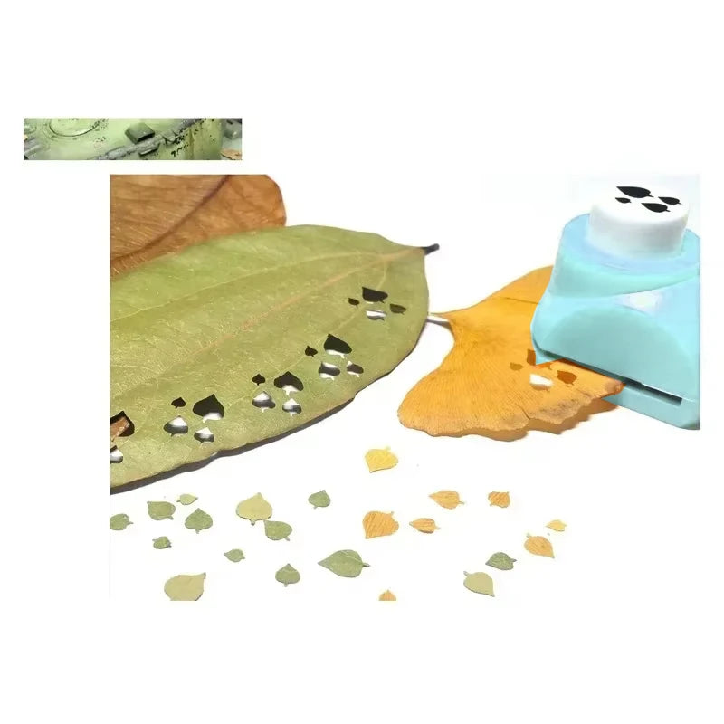 4-in-1 Mini Leaf Paper Punch