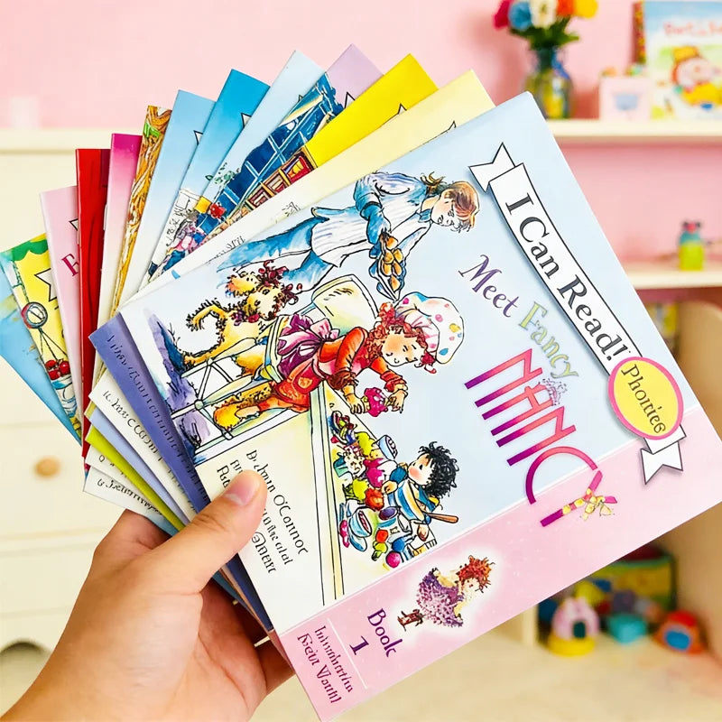 12 Books Set I Can Read English Picture Books