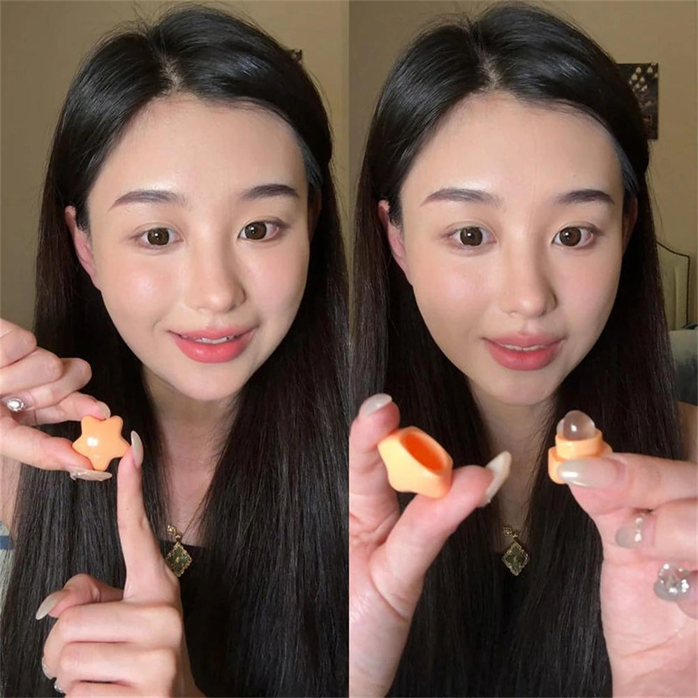 Cartoon Angled Silicone Beauty Brush