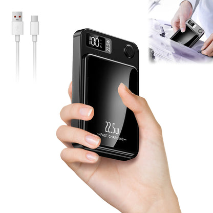 Magnetic Wireless Power Bank with 22.5W Fast Charging