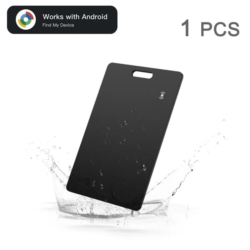 Android Smart Tracker Card with Google Find My Support